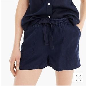 J. Crew Point Sur seaside short in linen-TENCEL
